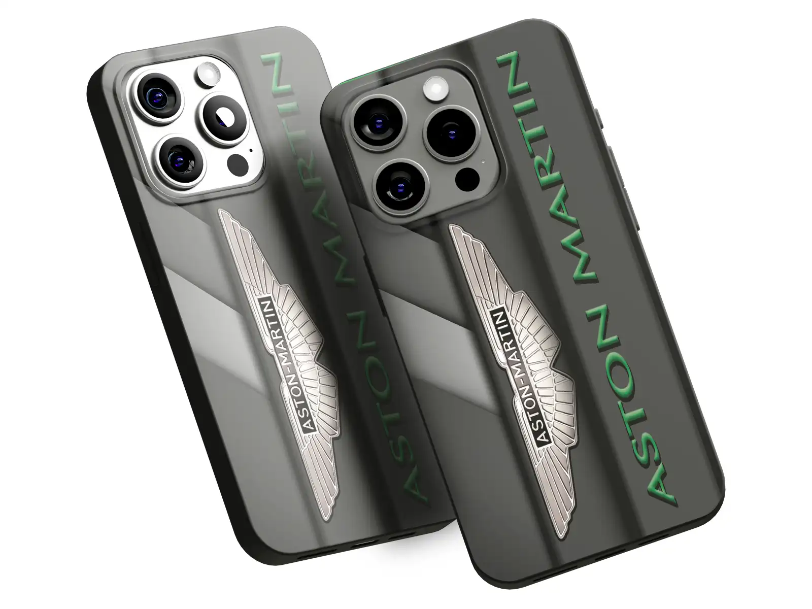 Aston Martin Cover Cellulare Look da Corsa Drift